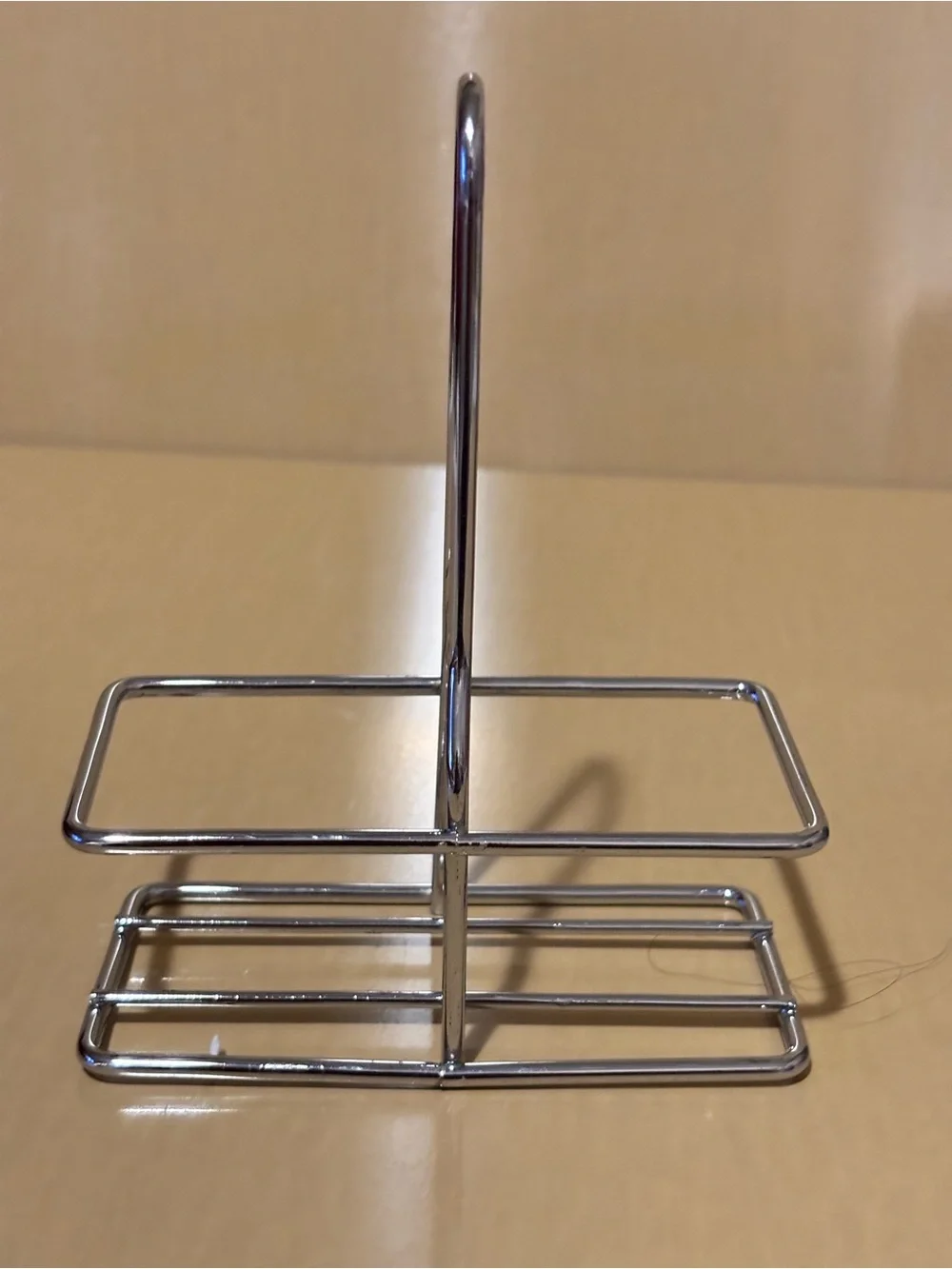 Italian Scene Glass Salt and Pepper Set with Caddy